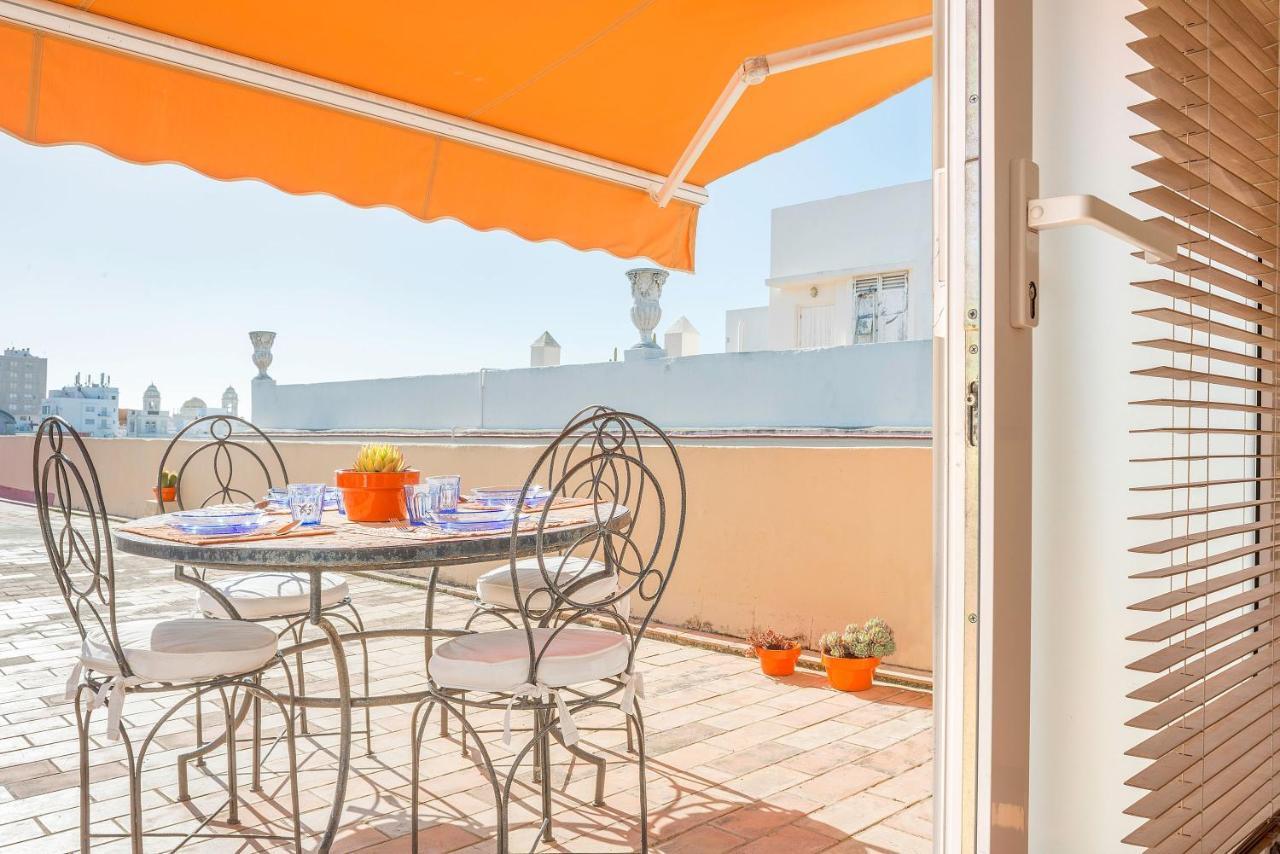 Atico En El Centro Con Terraza Daire Cadiz Dış mekan fotoğraf